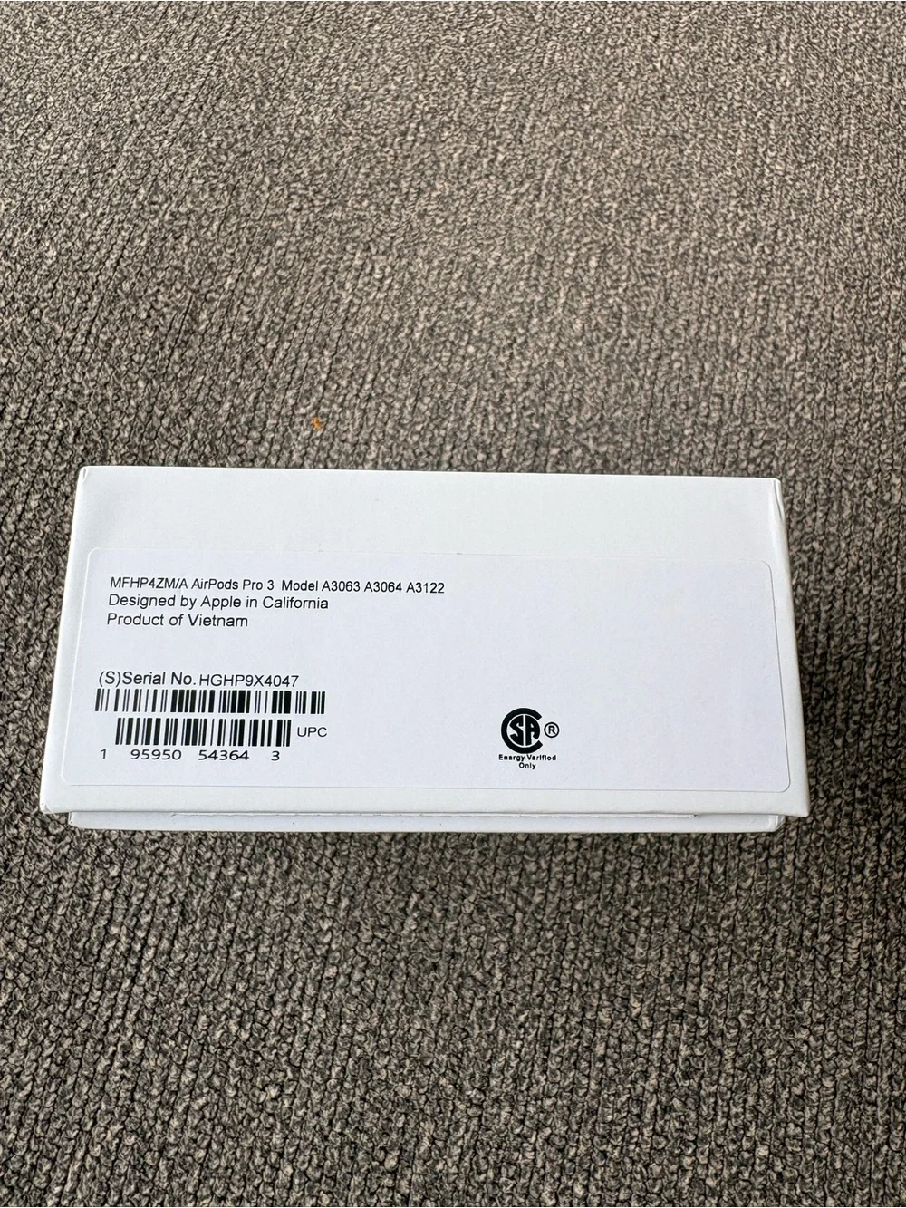 Apple AirPod pros (3rd Gen)